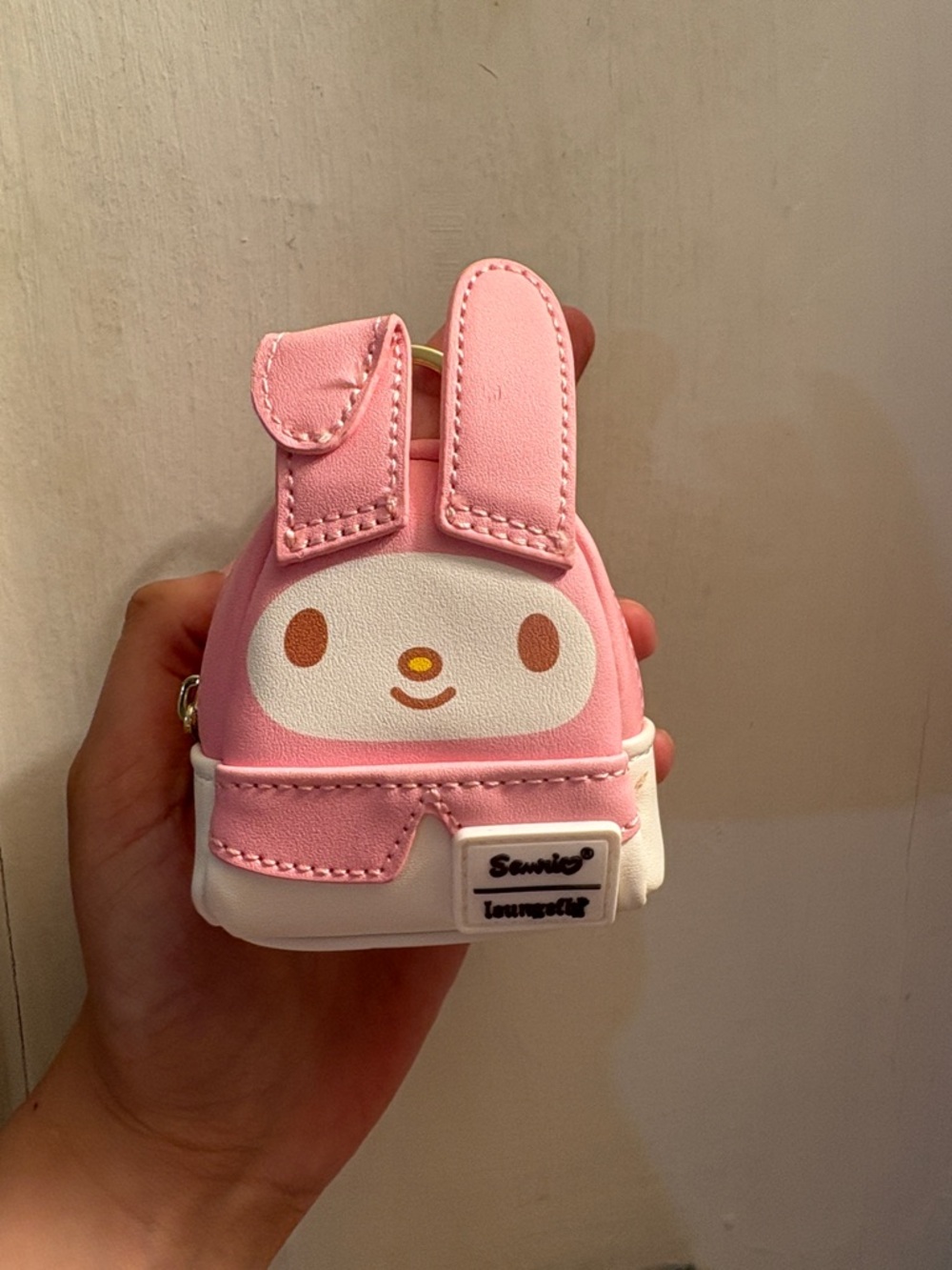 Sanrio My Melody Pink & White Bunny Key Pouch